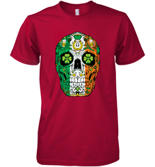 Sugar Skull Leprechaun T Shirt St Patricks Day Women Men Tee Men's Premium T-Shirt Men's Premium T-Shirt - jonhlittlestore88