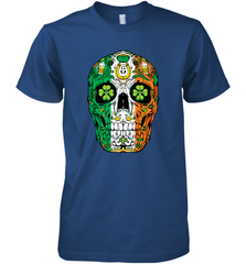 Sugar Skull Leprechaun T Shirt St Patricks Day Women Men Tee Men's Premium T-Shirt Men's Premium T-Shirt - jonhlittlestore88