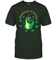T Rex Dinosaur St. Patrick's Day Irish Funny Men's T-Shirt Men's T-Shirt - jonhlittlestore88