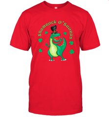 T Rex Dinosaur St. Patrick's Day Irish Funny Men's T-Shirt Men's T-Shirt - jonhlittlestore88
