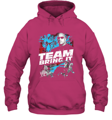 WWE The Rock Team Bring It Hooded Sweatshirt Hooded Sweatshirt - jonhlittlestore88