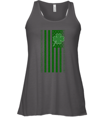 Lucky St. Patrick's Day Irish American Flag T Shirt Women's Racerback Tank Women's Racerback Tank - jonhlittlestore88