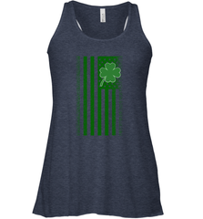 Lucky St. Patrick's Day Irish American Flag T Shirt Women's Racerback Tank Women's Racerback Tank - jonhlittlestore88