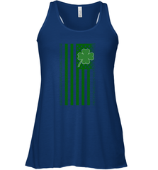 Lucky St. Patrick's Day Irish American Flag T Shirt Women's Racerback Tank Women's Racerback Tank - jonhlittlestore88