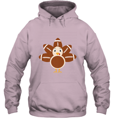 Funny Football Turkey Fall Thanksgiving Football Hooded Sweatshirt Hooded Sweatshirt - jonhlittlestore88