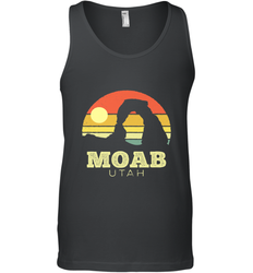 Moab Utah Vintage Sunset Arches Adventure Outdoors Men's Tank Top