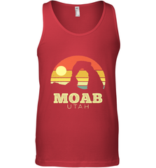 Moab Utah Vintage Sunset Arches Adventure Outdoors Men's Tank Top Men's Tank Top - jonhlittlestore88