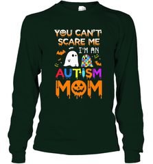 You Can't Scare Me I'm An Autism Mom Ghost Awareness Funny Long Sleeve T-Shirt Long Sleeve T-Shirt - jonhlittlestore88