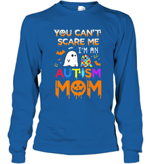 You Can't Scare Me I'm An Autism Mom Ghost Awareness Funny Long Sleeve T-Shirt Long Sleeve T-Shirt - jonhlittlestore88