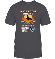 Broom Broke So I Became A Fan of Houston Texans  NFL Halloween Costume Men's T-Shirt Men's T-Shirt - jonhlittlestore88