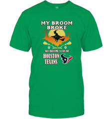 Broom Broke So I Became A Fan of Houston Texans  NFL Halloween Costume Men's T-Shirt Men's T-Shirt - jonhlittlestore88