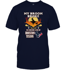 Broom Broke So I Became A Fan of Houston Texans  NFL Halloween Costume Men's T-Shirt Men's T-Shirt - jonhlittlestore88