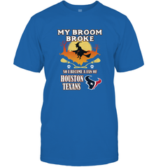 Broom Broke So I Became A Fan of Houston Texans  NFL Halloween Costume Men's T-Shirt Men's T-Shirt - jonhlittlestore88