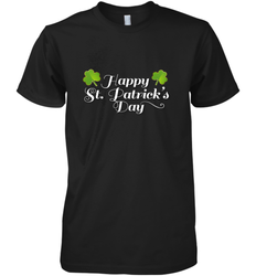 Shamrock Happy St patrick's Shirt for men and women (2) Men's Premium T-Shirt