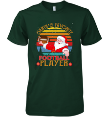 NFL Santa Favorite Football Player Funny Christmas Funny Men's Premium T-Shirt Men's Premium T-Shirt - jonhlittlestore88