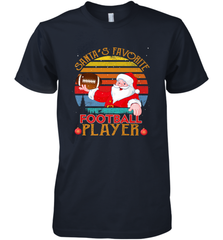 NFL Santa Favorite Football Player Funny Christmas Funny Men's Premium T-Shirt Men's Premium T-Shirt - jonhlittlestore88