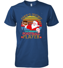 NFL Santa Favorite Football Player Funny Christmas Funny Men's Premium T-Shirt Men's Premium T-Shirt - jonhlittlestore88