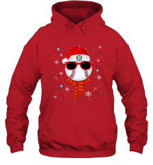 Oakland Athletics Logo Christmas Baseball Player Glasses Santa Hat Pajama Gift Hooded Sweatshirt Hooded Sweatshirt - jonhlittlestore88