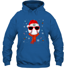 Oakland Athletics Logo Christmas Baseball Player Glasses Santa Hat Pajama Gift Hooded Sweatshirt Hooded Sweatshirt - jonhlittlestore88