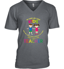 They Call Me Teacher School Kids Fun Appreciation Men's V-Neck Men's V-Neck - jonhlittlestore88