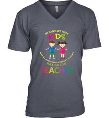 They Call Me Teacher School Kids Fun Appreciation Men's V-Neck Men's V-Neck - jonhlittlestore88