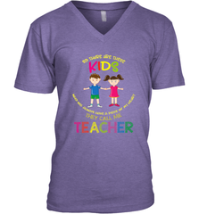 They Call Me Teacher School Kids Fun Appreciation Men's V-Neck Men's V-Neck - jonhlittlestore88