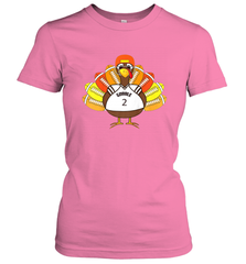 Cool Thanksgiving Football Shirt _ Gobble Player Turkey Gift Women's T-Shirt Women's T-Shirt - jonhlittlestore88