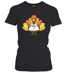 Cool Thanksgiving Football Shirt _ Gobble Player Turkey Gift Women's T-Shirt Women's T-Shirt - jonhlittlestore88