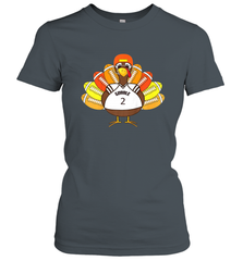 Cool Thanksgiving Football Shirt _ Gobble Player Turkey Gift Women's T-Shirt Women's T-Shirt - jonhlittlestore88
