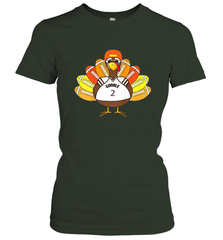 Cool Thanksgiving Football Shirt _ Gobble Player Turkey Gift Women's T-Shirt Women's T-Shirt - jonhlittlestore88