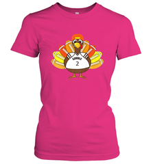 Cool Thanksgiving Football Shirt _ Gobble Player Turkey Gift Women's T-Shirt Women's T-Shirt - jonhlittlestore88