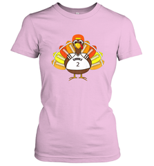 Cool Thanksgiving Football Shirt _ Gobble Player Turkey Gift Women's T-Shirt Women's T-Shirt - jonhlittlestore88