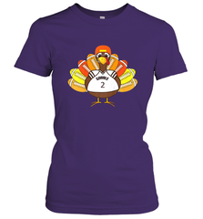 Cool Thanksgiving Football Shirt _ Gobble Player Turkey Gift Women's T-Shirt Women's T-Shirt - jonhlittlestore88