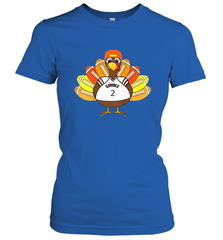 Cool Thanksgiving Football Shirt _ Gobble Player Turkey Gift Women's T-Shirt Women's T-Shirt - jonhlittlestore88