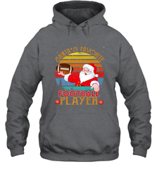 NFL Santa Favorite Football Player Funny Christmas Funny Hooded Sweatshirt Hooded Sweatshirt - jonhlittlestore88