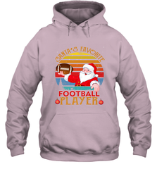 NFL Santa Favorite Football Player Funny Christmas Funny Hooded Sweatshirt Hooded Sweatshirt - jonhlittlestore88