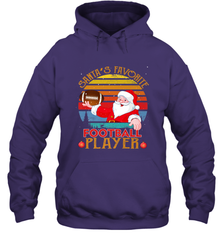 NFL Santa Favorite Football Player Funny Christmas Funny Hooded Sweatshirt Hooded Sweatshirt - jonhlittlestore88