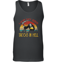 Vintage I Hope They Serve Tacos In Hell Halloween Costume Men's Tank Top Men's Tank Top - jonhlittlestore88