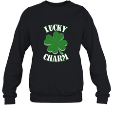 Lucky Charm Novelty St Patricks Day shirt Crewneck Sweatshirt