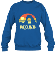 Moab Utah Vintage Sunset Arches Adventure Outdoors Crewneck Sweatshirt Crewneck Sweatshirt - jonhlittlestore88