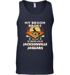 Broom Broke So I Became A Fan of Jacksonville Jaguars NFL Halloween Costume Men's Tank Top Men's Tank Top - jonhlittlestore88
