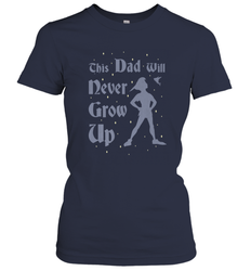 Disney Peter Pan This Dad Will Never Grow Up Women's T-Shirt