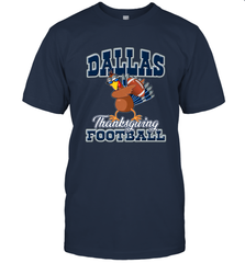 Dallas Thanksgiving Day Funny Turkey Playing Texas Football Premium T Shirt Men's T-Shirt Men's T-Shirt - jonhlittlestore88