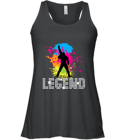 Legends Live Forever Rock Star Music Tees Women's Racerback Tank Women's Racerback Tank / Black / XS Women's Racerback Tank - jonhlittlestore88