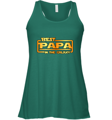 The best Papa in the galaxy Women's Racerback Tank Apparel - jonhlittlestore88