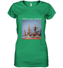 Jimmy Eat World Bleed American Official Merch Women's V-Neck T-Shirt Women's V-Neck T-Shirt - jonhlittlestore88