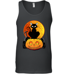 Happy Halloween Spooky Pumpkins Black Cat For Women Men's Tank Top Men's Tank Top - jonhlittlestore88