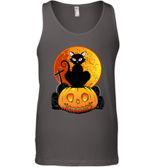 Happy Halloween Spooky Pumpkins Black Cat For Women Men's Tank Top Men's Tank Top - jonhlittlestore88
