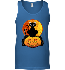 Happy Halloween Spooky Pumpkins Black Cat For Women Men's Tank Top Men's Tank Top - jonhlittlestore88