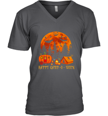 Happy Camp O Ween Funny Camping Halloween Costume Camper RV Men's V-Neck Men's V-Neck - jonhlittlestore88